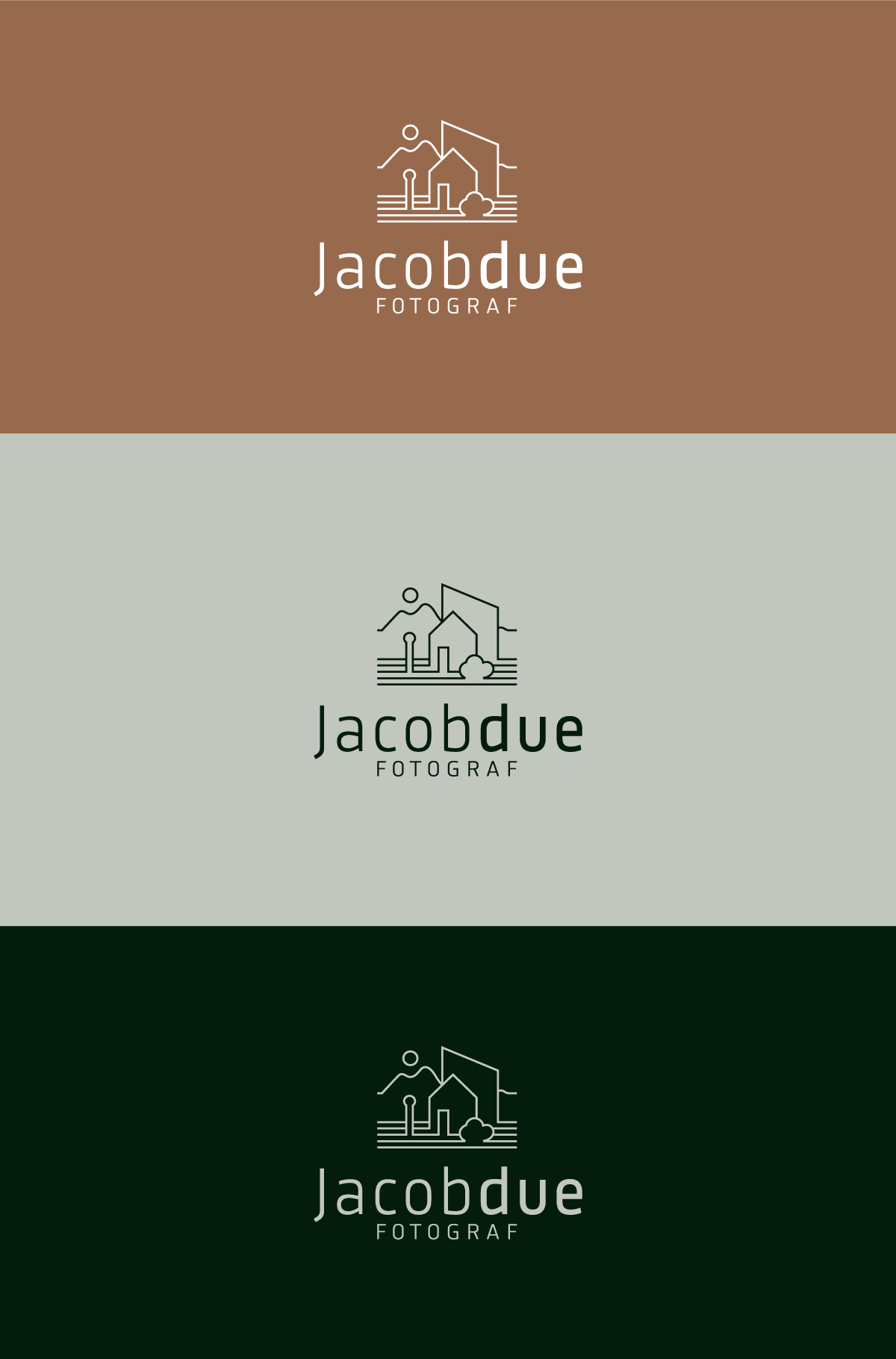 Jacob Due Logo versioner