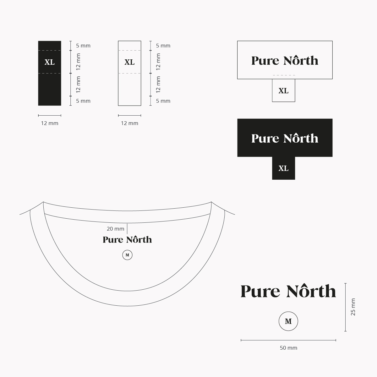 Pure North Labels